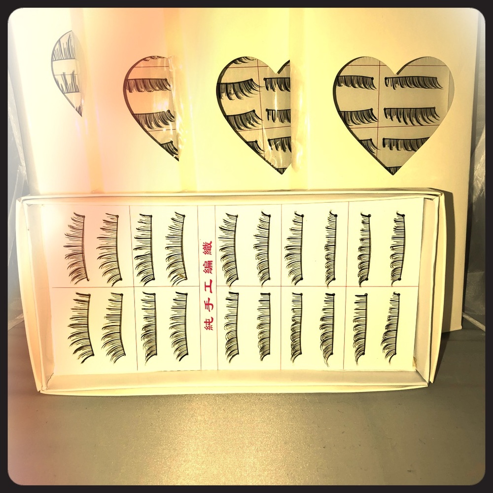 FAKE EYELASHES 50 PAIR NEW IN 📦 SUPER VALUE